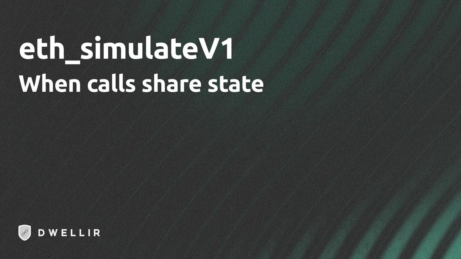 eth_simulateV1: simulate dependent Ethereum calls