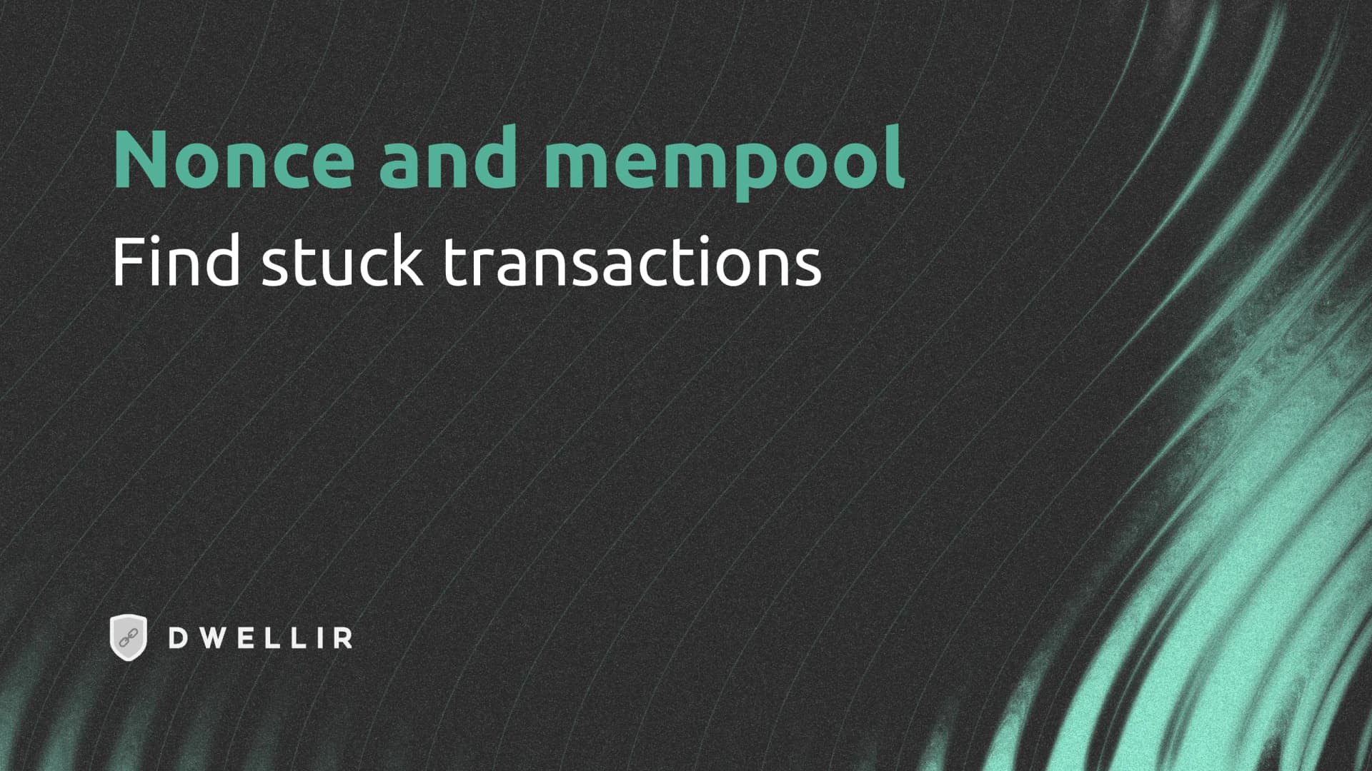 Nonce and mempool monitoring for builders