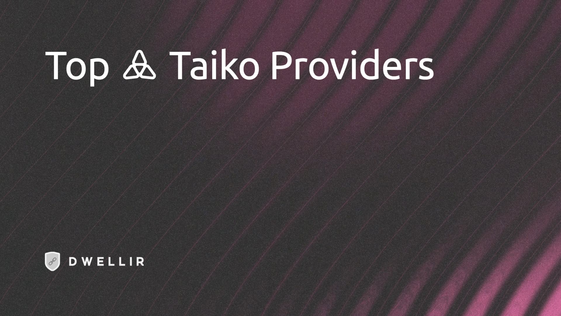 Top 5 Taiko RPC Providers 2026: Pricing, Archive Access and Finality Compared