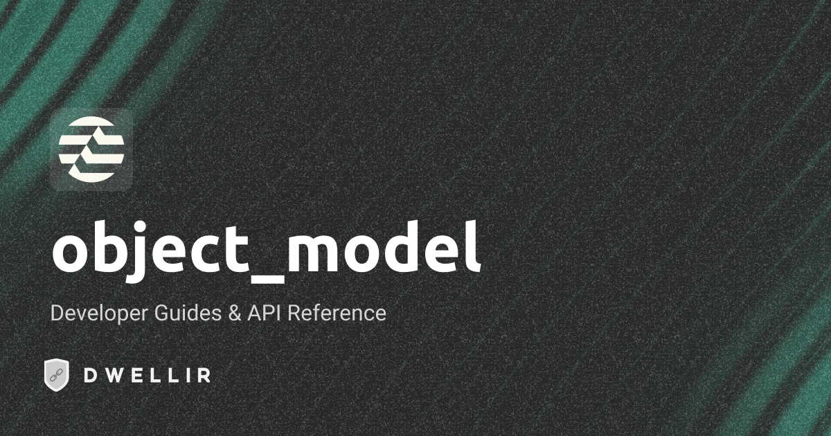 object_model | Aptos API Docs | Dwellir