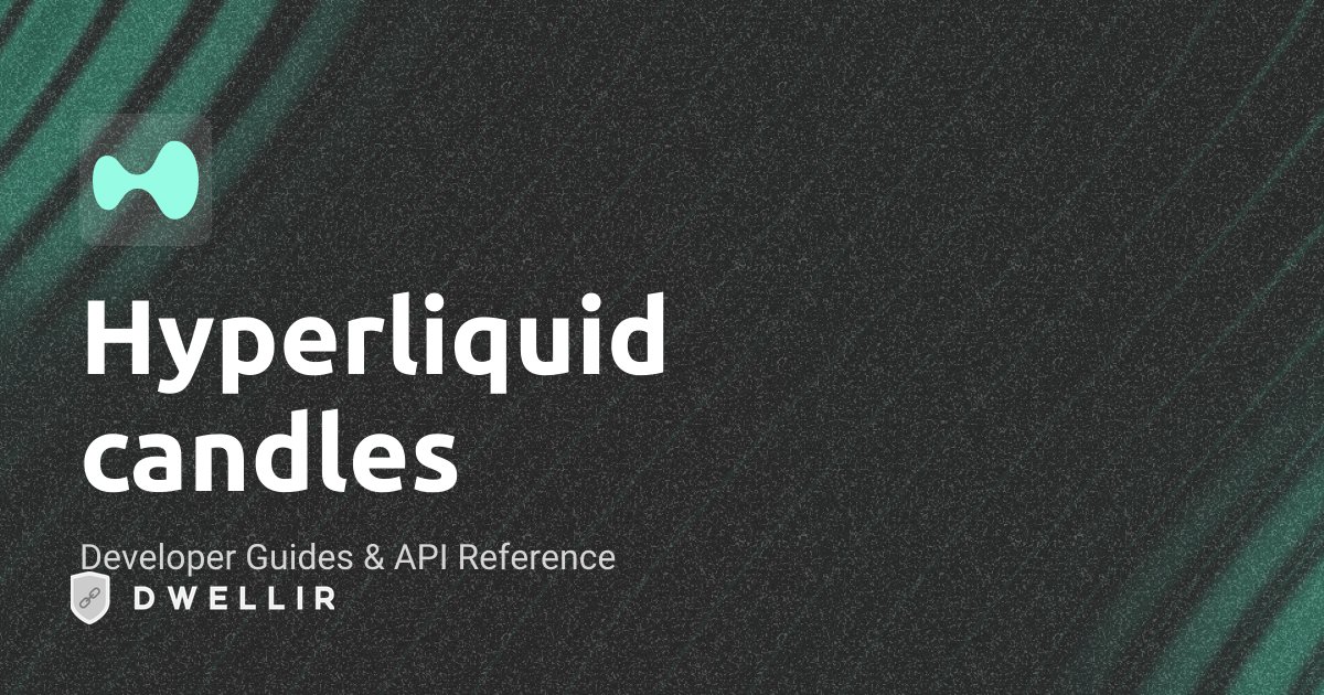Hyperliquid candles | Hyperliquid API Docs | Dwellir