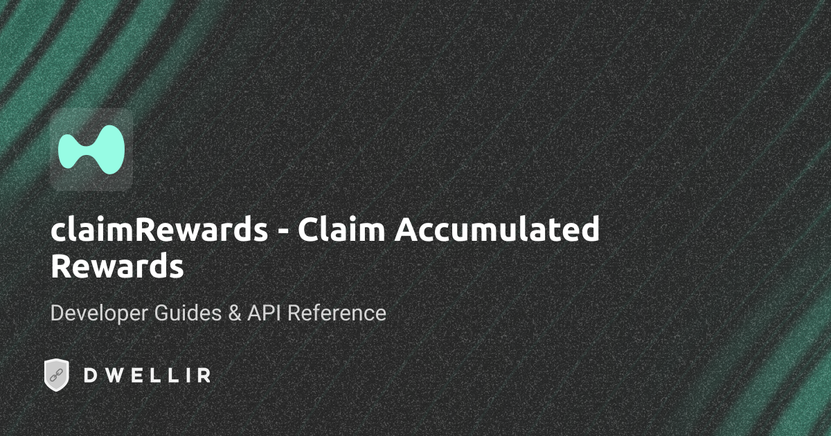 claimRewards (gRPC) | Hyperliquid API Docs | Dwellir