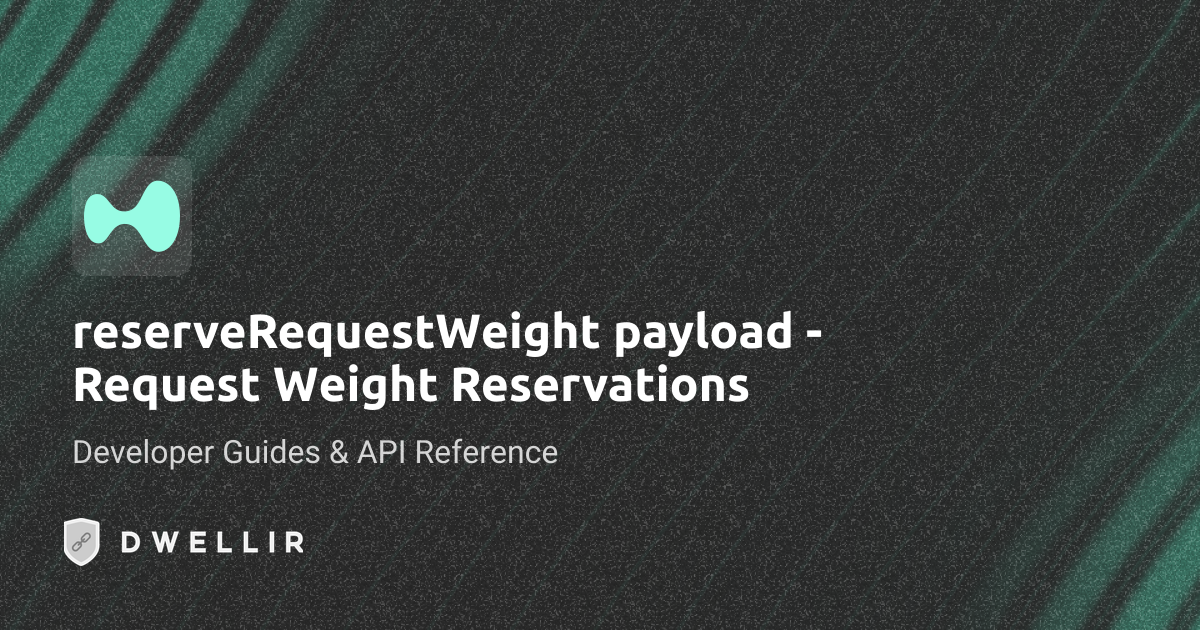 reserveRequestWeight (gRPC) | Hyperliquid API Docs | Dwellir