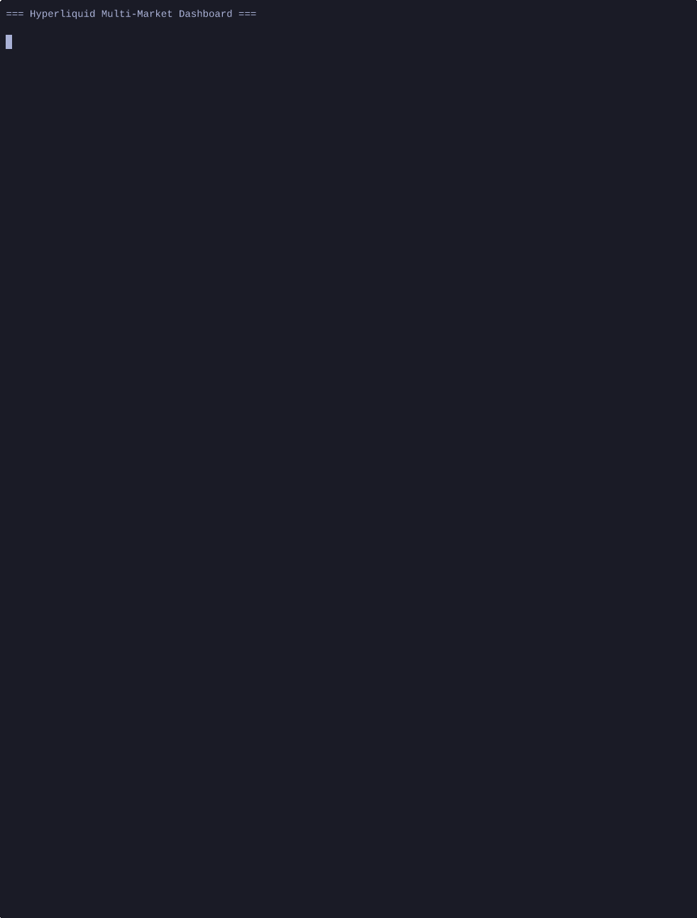 Animated terminal capture of the skill-v2 dashboard running on Dwellir's orderbook WebSocket.